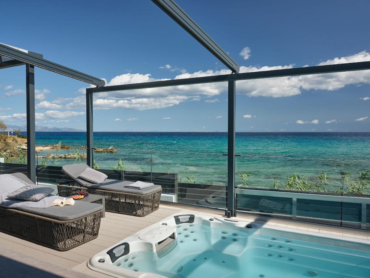 Blue View Villa - Coastal Elegance With Swim Spa, By Zantewize 阿利卡纳斯 外观 照片